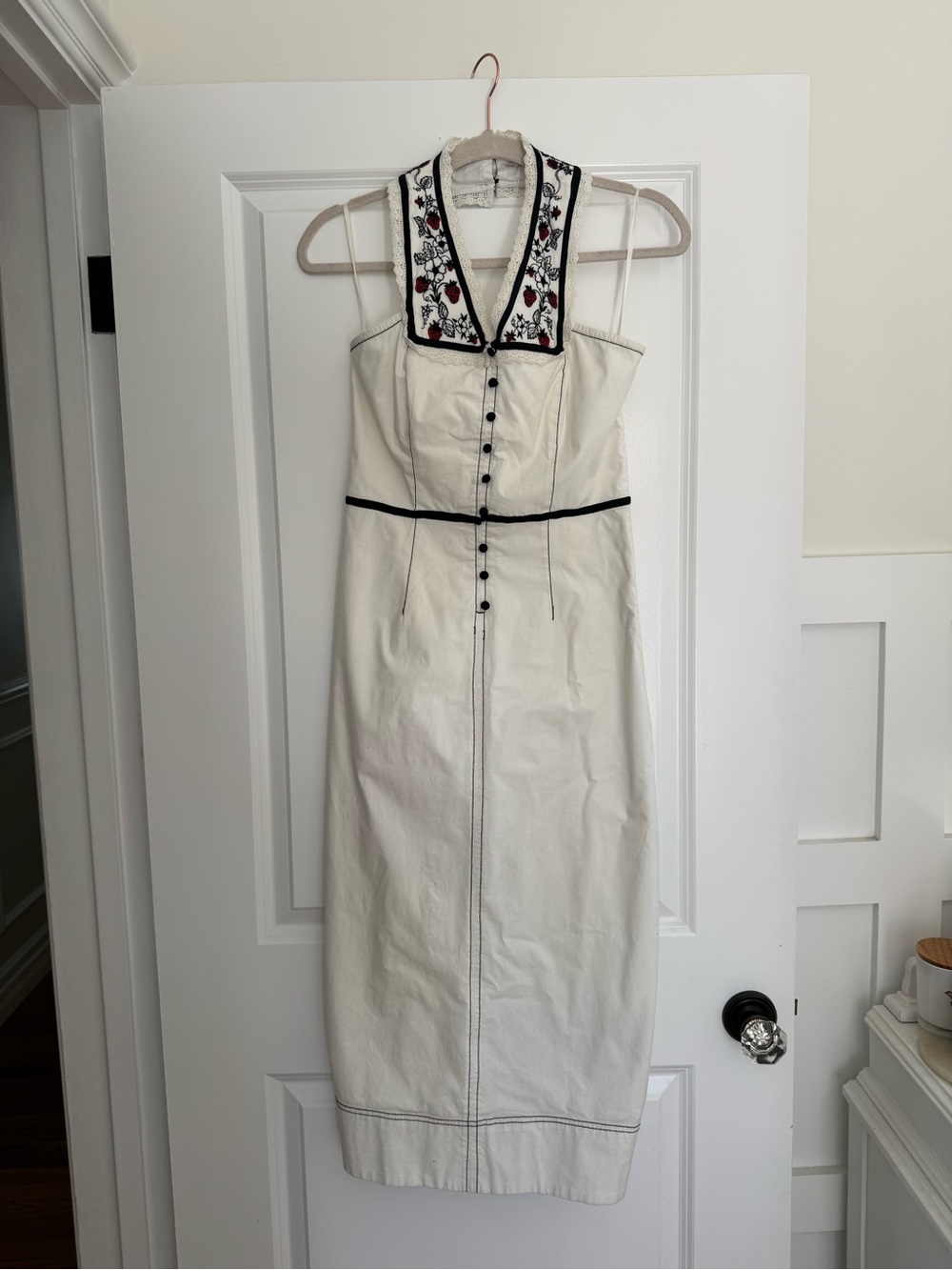 Maeve Sleeveless Slim Halter Dress